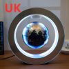 Round LED World Map Floating Globe Magnetic Levitation Light Anti Gravity Magic - immagine 8