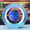 Round LED World Map Floating Globe Magnetic Levitation Light Anti Gravity Magic - immagine 4
