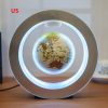 Round LED World Map Floating Globe Magnetic Levitation Light Anti Gravity Magic - immagine 7
