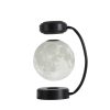 3D LED Moon Night Light Wireless Magnetic Levitating Rotating Floating Ball Lamp For School Office Bookshop Home Decoration - immagine 2