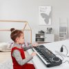 61 Keys Digital Music Electronic Keyboard Electric Piano Musical Instrument Kids Learning Keyboard With Microphone For Beginners Kids Girls Boys Adults - immagine 5