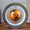 Round LED World Map Floating Globe Magnetic Levitation Light Anti Gravity Magic - immagine 6