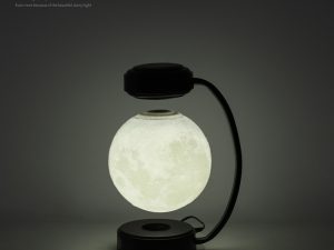 3D LED Moon Night Light Wireless Magnetic Levitating Rotating Floating Ball Lamp For School Office Bookshop Home Decoration