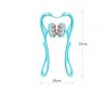 Multifunctional Manual Six-wheel Neck Massager Massage Relieve Roller Massage Tool - immagine 4