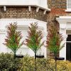Solar-powered Christmas Lights Pine And Cypress  Trees - immagine 6