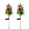Solar-powered Christmas Lights Pine And Cypress  Trees - immagine 2